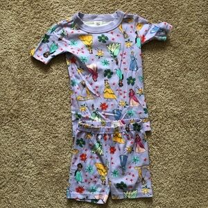 Hanna Andersson Girl Disney Princess Aurora Cinderella Cotton Pajamas 110 5
